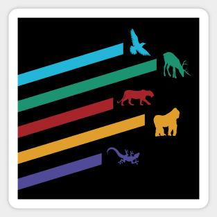 Animals Conservation Board Game Sticker